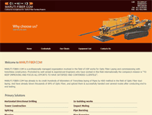 Tablet Screenshot of marutifiber.com